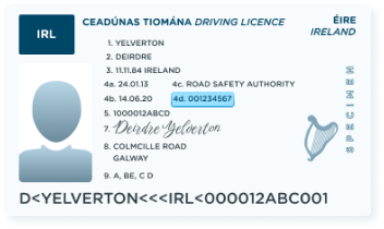 Irish licence